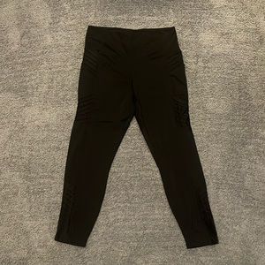Everyday moto ankle legging. Side pockets. Waistband pocket. XL